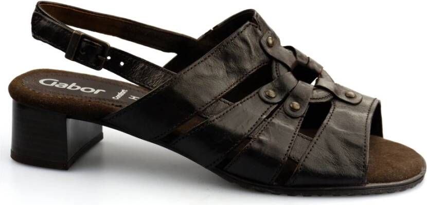 Gabor Sandals Bruin Dames