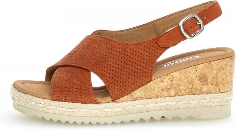 Gabor Sandals Bruin Dames