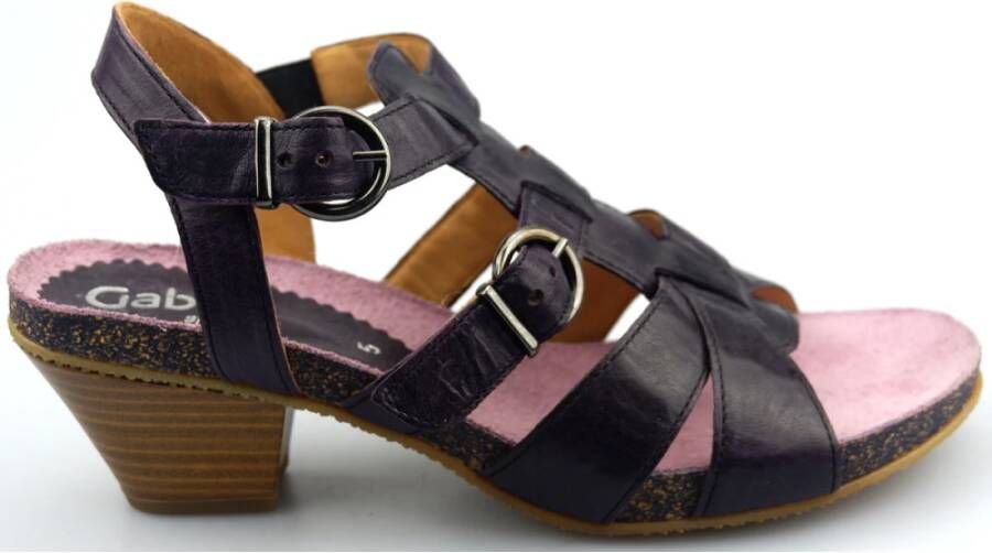 Gabor Sandals Paars Dames