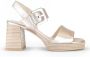 Gabor Gouden Sandalen met Blokhak Yellow Dames - Thumbnail 3