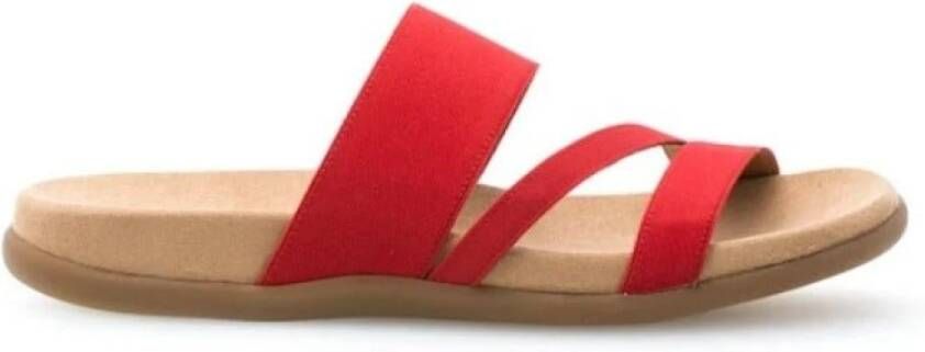 Gabor Schoenen Rood Dames