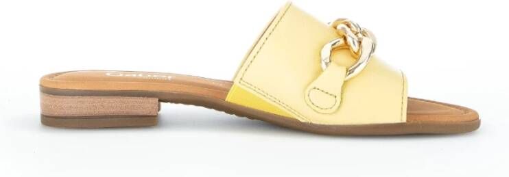 Gabor Comfortabele dames slippers Yellow Dames - Foto 2