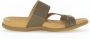 GABOR Slippers Dames 702 Maat: 36 Materiaal: Textiel Kleur: Groen - Thumbnail 3