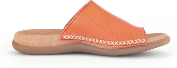 Gabor Slippers Orange Dames