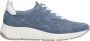 Gabor Comfortabele blauwe suède sneakers voor dames Blue Dames - Thumbnail 2