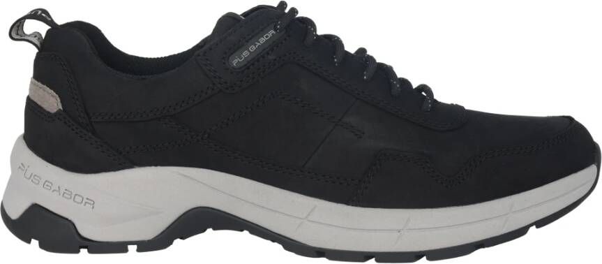 Pius Gabor 1014.11.01 heren sneaker zwart