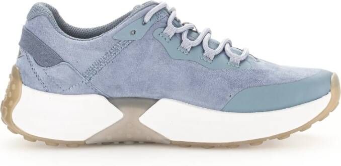 Gabor rollingsoft sensitive 26.994.26 dames rollende wandelsneaker blauw