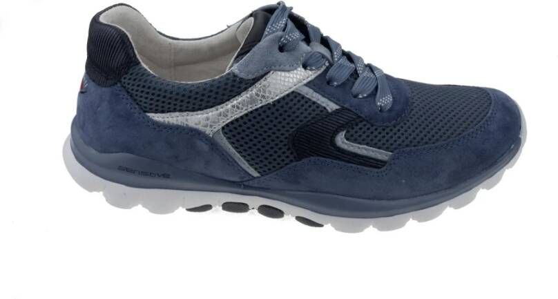 Gabor Sneakers Blauw Dames