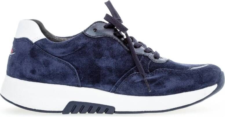 Gabor Sneakers Blauw Dames