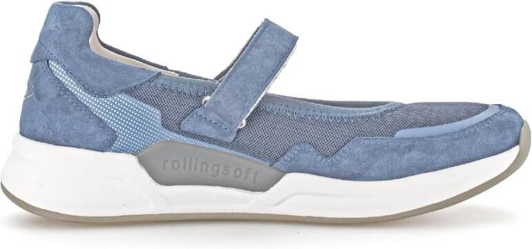 Gabor Sneakers Blauw Dames