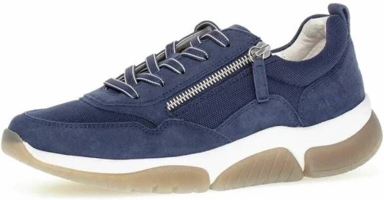 Gabor Sneakers Blauw Dames