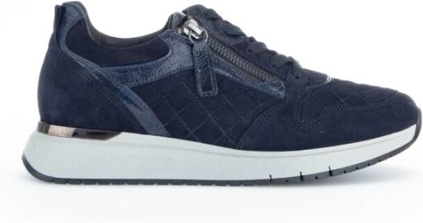 Gabor Sneakers Blauw Dames