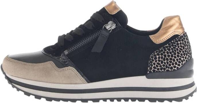 Gabor Sneakers in Lamm Samt Giraf Met stijl