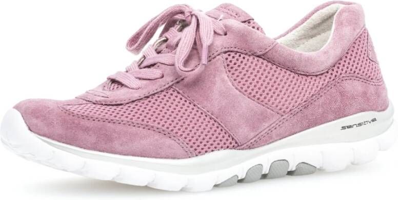Gabor rollingsoft sensitive 66.966.22 dames wandelsneaker roze