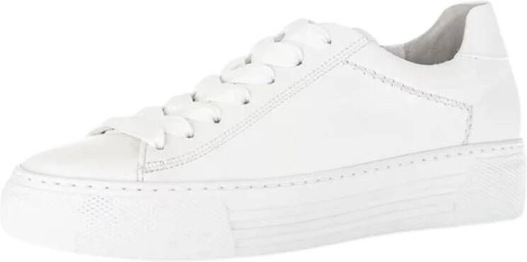 GABOR Lage Sneakers Dames 460.1 Maat: 39 Materiaal: Leer Kleur: Wit - Foto 7