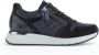 Gabor 528 Lage sneakers Leren Sneaker Dames Zwart - Thumbnail 3