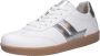 Gabor Plateausneakers vrijetijdsschoen lage schoen veterschoen contrastafwerking in metallic-look - Thumbnail 1