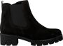 GABOR Chelsea Boots Dames 710 Maat: 43 Materiaal: Suède Kleur: Zwart - Thumbnail 2