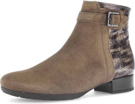 Gabor Stijlvolle Enkellaars Dreamvel. Krokolack - Foto 3