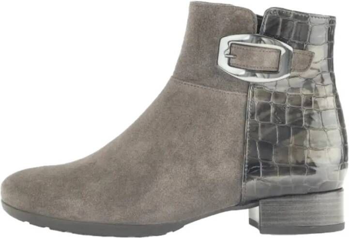 Gabor Stijlvolle Enkelboot Dreamvel. Krokolack