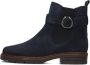 Gabor 653.1 Enkellaarsjes Enkelboots met rits Dames Blauw - Thumbnail 2