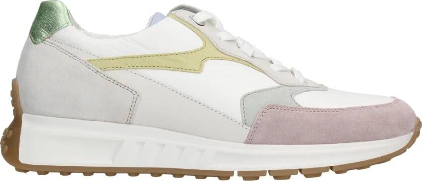 Gabor Stijlvolle leren sneakers voor dames Multicolor Dames