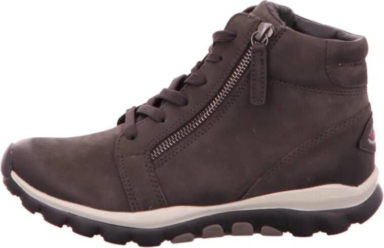 Gabor Rollingsoft Veterboot 96.868.39 Nubuck Donkergrijs 4½ 37½ - Foto 2