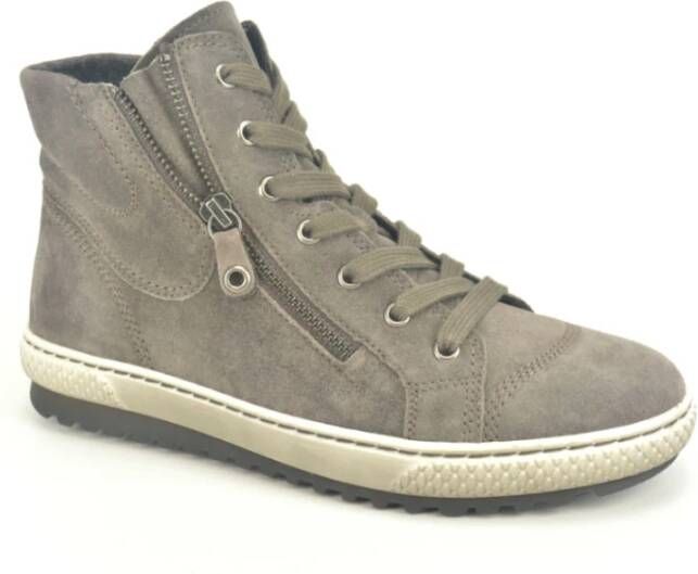 Gabor Taupe Hoog sneaker N. DZ. Beige Dames