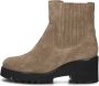 GABOR Chelsea Boots Dames 621.2 Maat: 40 5 Materiaal: Suède Kleur: Taupe - Thumbnail 3