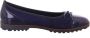 Gabor Ballerina's Flats chunky slipper met comfortabele elastische afwerking - Thumbnail 2