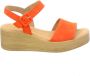 Gabor Oranje Suède Sandalen 531 Stijlvol Model Orange Dames - Thumbnail 3