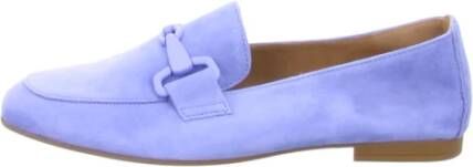 Gabor Blauwe Velvet Loafers Stijlvol Comfortabel Ontwerp Blue Dames - Foto 8