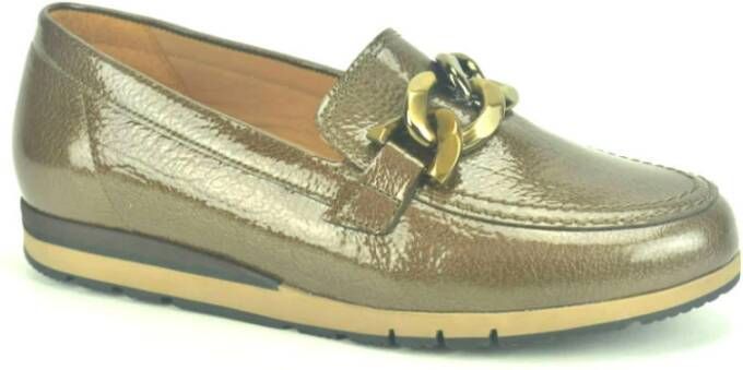 Gabor Veterschoen Mocassin met Bronzen Details