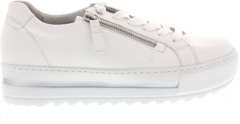 Gabor Dames Veterschoenen 66.498.50 Wit - Foto 3