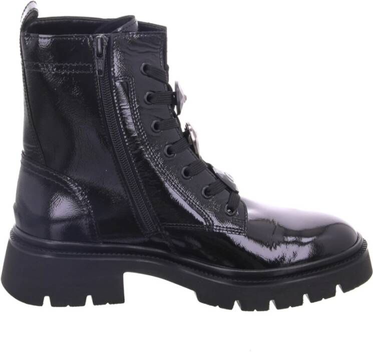 Gabor Veterschoenen blokhak plateau veterschoen met best fitting