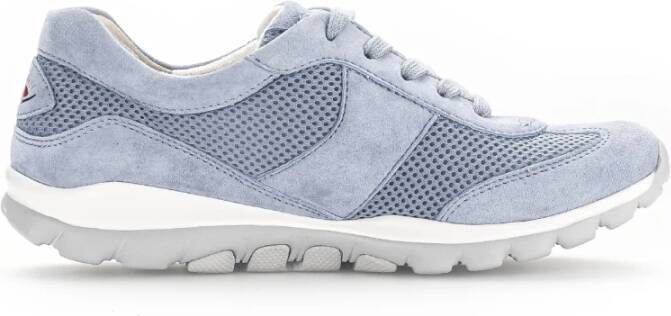 Gabor rollingsoft sensitive 66.966.26 dames rollende wandelsneaker blauw - Foto 2