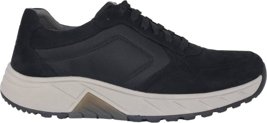 Pius Gabor rollingsoft sensitive 8002.10.01 heren rollende wandelsneaker zwart - Foto 1
