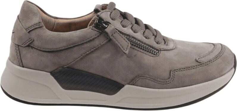 Gabor Walking Sneaker met Rollingsoft Technologie Beige Dames