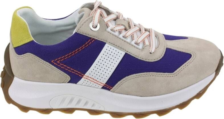 Gabor Wandel Sneaker Beige Mix Multicolor Dames
