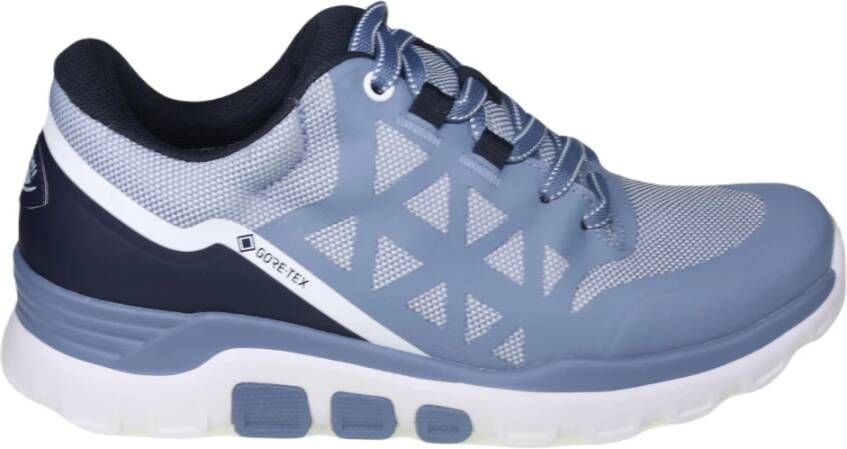 Gabor rollingsoft sensitive 86.989.26 dames rollende wandelsneaker blauw waterdicht - Foto 4