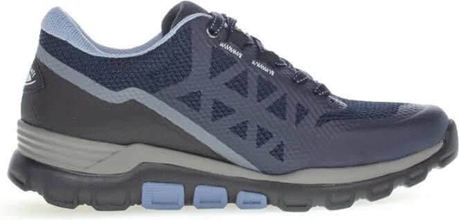 Gabor rollingsoft sensitive 96.989.46 dames rollende wandelsneaker blauw