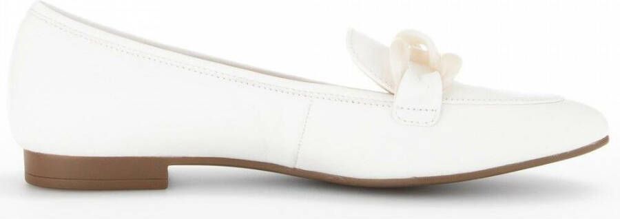 Gabor white casual closed shoes Wit Dames