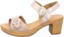 Gabor Wig sandalen voor dames in effen kleuren - Thumbnail 1