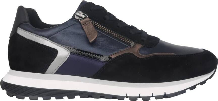 Gabor Wijde pasvorm Dames Sneaker Blauw