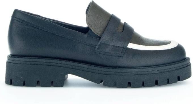Gabor Winter Leren Mocassin Mode Stijl Multicolor Dames
