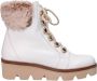 Gabor Winterwitte veterschoenen voor dames - Thumbnail 2