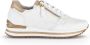 Gabor Wit Goud Leren Sport Basket Multicolor Dames - Thumbnail 2