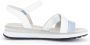 Gabor Witte damessandaal met klittenbandsluiting Multicolor Dames - Thumbnail 2