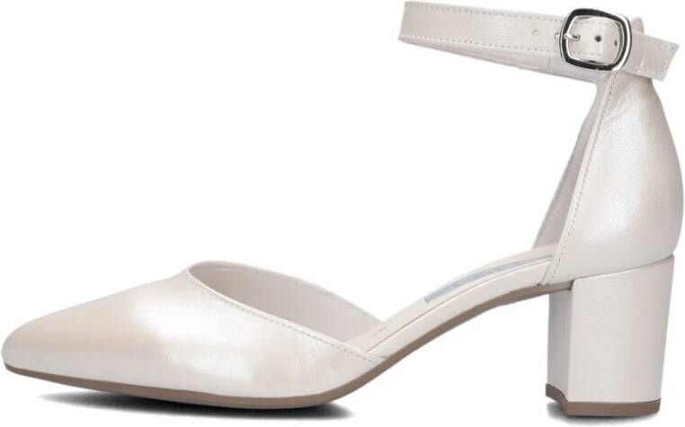 Gabor Witte elegante sandalen met enkelband