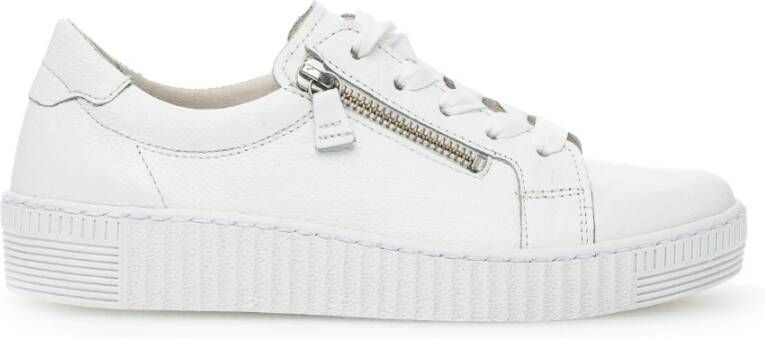 Gabor Witte gladleren manden White Dames